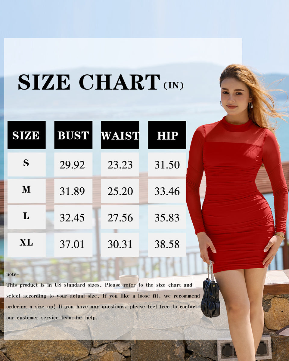 how long is a mini dress Long-Sleeved Chiffon Mini Dress – OQQ