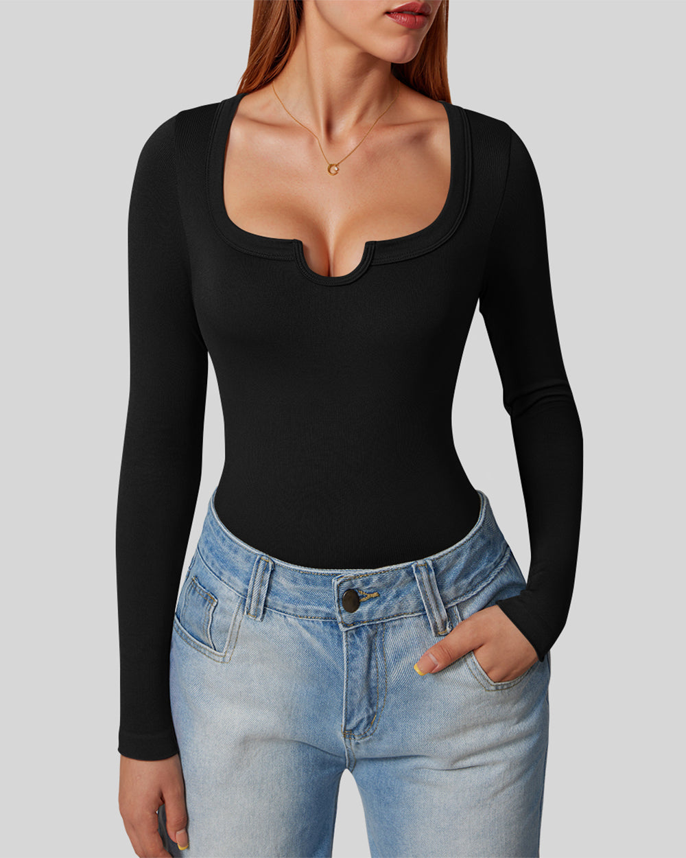 Long Sleeve Bodysuit de OQQ