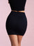 Basic Casual Mini Skirt Black