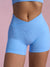Cross Over Athletic Shorts Candyblue