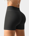 High Waist Tummy Control Yoga Workout Shorts