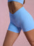 Cross Over Athletic Shorts Candyblue