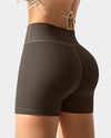 High Waist Tummy Control Yoga Workout Shorts