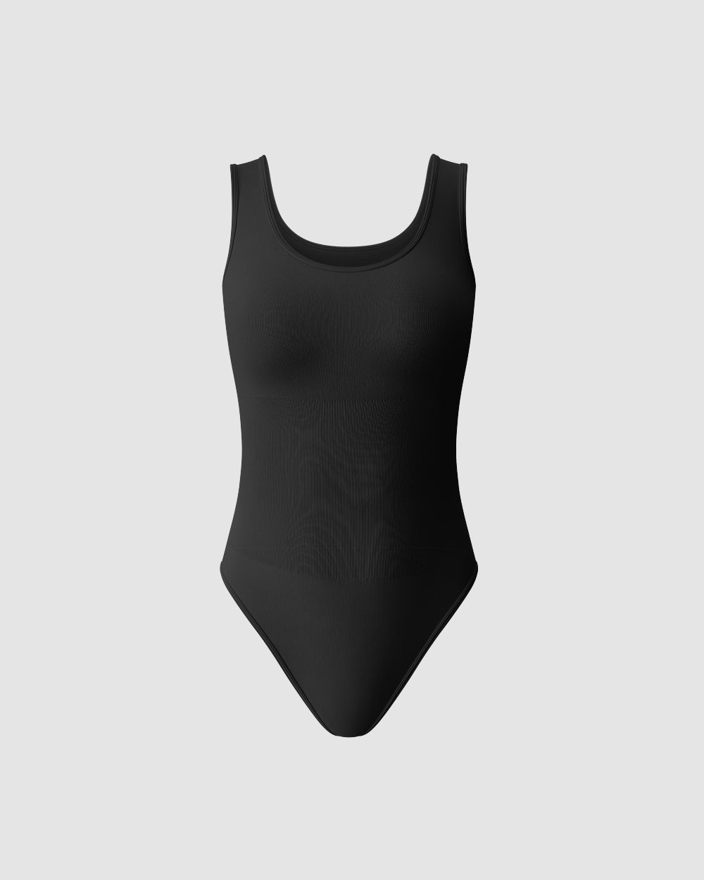 Round Neck Tank Tops Bodysuits de OQQ